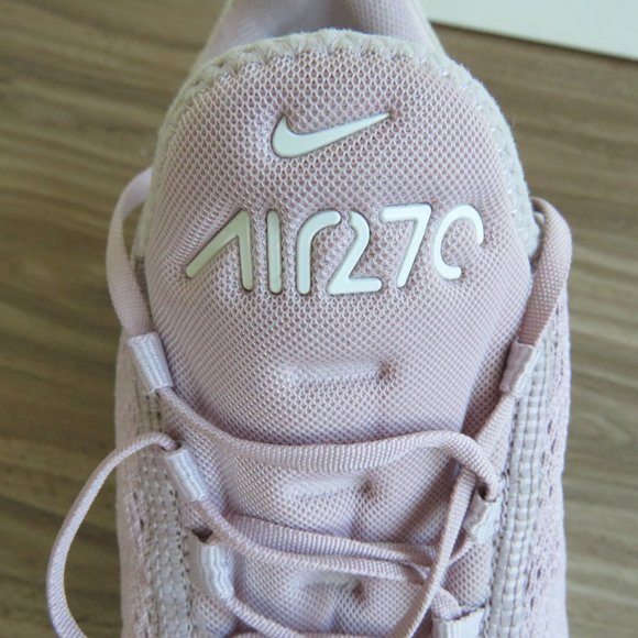 NIKE Air Max 270 Plum Chalk Summit White Elemental Rose Sneakers - Size US 10 - Picture 13 of 16